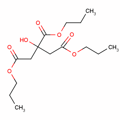 Citric acid tri-n-propyl ester Structure,1587-21-9Structure