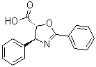 (4S,5r)-2,4-diphenyl-4,5-dihydrooxazole-5-carboxylic acid Structure,158722-22-6Structure