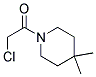 Piperidine, 1-(chloroacetyl)-4,4-dimethyl-(9ci) Structure,158890-30-3Structure