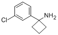 1-(3-Chlorophenyl)cyclobutanamine Structure,158943-22-7Structure