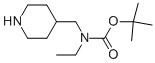 Tert-butyl ethyl(piperidin-4-ylmethyl)carbamate Structure,158958-41-9Structure