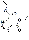 5-Ethyl-isoxazole-3,4-dicarboxylic acid diethyl ester Structure,15911-11-2Structure