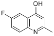 6-Fluoro-2-methylquinolin-4-ol Structure,15912-68-2Structure