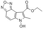 Ethyl 6-hydroxy-7-methyl-6h-[1,2,5]oxadiazolo[3,4-e]indole-8-carboxylate Structure,159325-86-7Structure