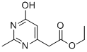 6-Hydroxy-2-methyl-pyrimidine-4-aceticacidethylester Structure,159326-53-1Structure