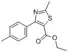 Ethyl 2-methyl-4-(4-methylphenyl)thiazole-5-carboxylate Structure,159448-57-4Structure