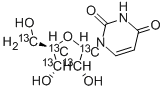 1-(<Sup>13</sup>c<sub>5</sub>)pentofuranosyl-2,4(1h,3h)-(5-<sup>2</sup>h)pyrimidinedione Structure,159496-16-9Structure