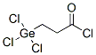 3-(Trichlorogermyl)propionylchloride Structure,15961-24-7Structure