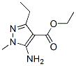 1H-pyrazole-4-carboxylicacid,5-amino-3-ethyl-1-methyl-,ethylester(9ci) Structure,159709-52-1Structure