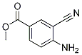 4-Amino-3-cyanobenzoic acid methyl ester Structure,159847-80-0Structure