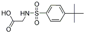 2-(([4-(Tert-butyl)phenyl]sulfonyl)amino)acetic acid Structure,159855-97-7Structure