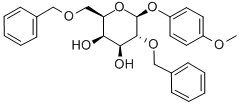 4-Methoxyphenyl 2,6-Di-O-benzyl-β-D-glucopyranoside Structure,159922-50-6Structure