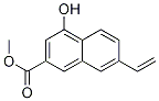 7-Ethenyl-4-hydroxy-2-naphthalenecarboxylic acid methyl ester Structure,159947-97-4Structure