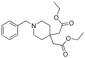 1-(Phenylmethyl)-4,4-piperidinediacetic acid 4,4-diethyl ester Structure,160133-32-4Structure