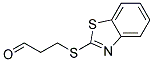 Propanal, 3-(2-benzothiazolylthio)-(9ci) Structure,160137-19-9Structure