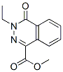 3-Ethyl-4-oxo-3,4-dihydro-phthalazine-1-carboxylic acid methyl ester Structure,16015-53-5Structure