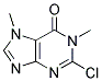 1,7-Dimethyl-2-chloro-6-oxo-purine Structure,16017-75-7Structure