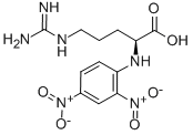 Nα-(2,4-Dinitrophenyl)-L-arginine Structure,1602-42-2Structure