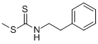 Phenethyl-dithiocarbamic acid methyl ester Structure,16022-44-9Structure