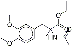 D,l-n-acetyl-3-(3,4-dimethoxyphenyl)-2-methyl-alanine ethyl ester Structure,16024-52-5Structure