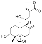 14-Deoxy-11-hydroxyandrographolide Structure,160242-09-1Structure