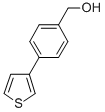 (4-Thien-3-ylphenyl)methanol Structure,160278-20-6Structure