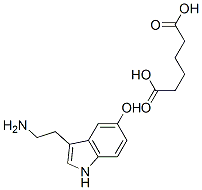 3-(2-Aminoethyl)-5-hydroxyindole adipate salt Structure,16031-83-7Structure