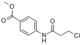 Methyl 4-[(3-chloropropanoyl)amino]benzoate Structure,160313-42-8Structure