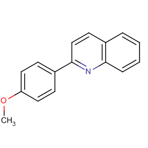 Quinoline, 2-(4-methoxyphenyl)- Structure,16032-40-9Structure