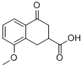 2-Naphthalenecarboxylic acid, 1,2,3,4-tetrahydro-8-methoxy-4-oxo- Structure,16035-97-5Structure