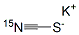 Potassium thiocyanate-15n Structure,160350-71-0Structure