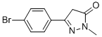 3-(4-Bromophenyl)-1-methyl-1h-pyrazol-5-ol Structure,160377-46-8Structure