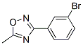 3-(3-Bromophenyl)-5-methyl-1,2,4-oxadiazole Structure,160377-57-1Structure