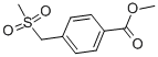 Methyl 4-(methanesulfonylmethyl)benzoate Structure,160446-22-0Structure