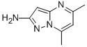 5,7-Dimethylpyrazolo[1,5-a]pyrimidin-2-amine Structure,1605-78-3Structure