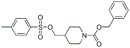 4-(Toluene-4-sulfonyloxymethyl)-piperidine-1-carboxylic acid benzyl ester Structure,160586-68-5Structure