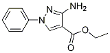 Ethyl3-amino-1-phenyl-1h-pyrazole-4-carboxylate Structure,16078-63-0Structure