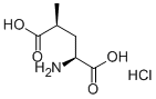 (2S,4S)-4-Methylglutamic acid . hydrochloride Structure,160806-12-2Structure