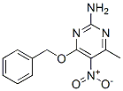 2-Amino-4-(benzyloxy)-6-methyl-5-nitropyrimidine Structure,160948-33-4Structure