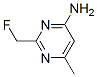 Pyrimidine, 4-amino-2-(fluoromethyl)-6-methyl- (8ci) Structure,16097-54-4Structure