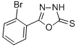 5-(2-Bromophenyl)-1,3,4-oxadiazole-2(3H)-thione Structure,161013-20-3Structure