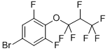 (4-Bromo-2,6-difluorophenyl)-1,1,2,3,3,3-hexafluoropropyl ether Structure,161045-77-8Structure