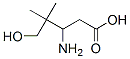 Pentanoicacid,3-amino-5-hydroxy-4,4-dimethyl- Structure,161064-82-0Structure