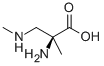 2-Amino-2-methyl-3-methylamino-propanoic acid Structure,161168-55-4Structure