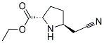 L-proline, 5-(cyanomethyl)-, ethyl ester, trans-(9ci) Structure,161257-64-3Structure