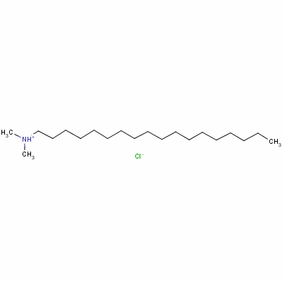 1-Octadecanamine, n,n-dimethyl-, hydrochloride Structure,1613-17-8Structure