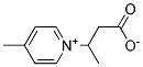 Pyridinium, 1-(2-carboxy-1-methylethyl)-4-methyl-, inner salt (9ci) Structure,161470-77-5Structure