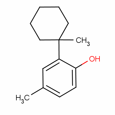 4-Methyl-2-(1-methylcyclohexyl)phenol Structure,16152-65-1Structure