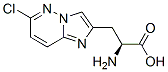 (S)-alpha-amino-6-chloro-imidazo[1,2-b]pyridazine-2-propanoic acid Structure,161553-18-0Structure