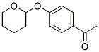 1-[4-[(Tetrahydro-2h-pyran-2-yl)oxy]phenyl]ethanone Structure,16162-69-9Structure